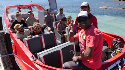 Jet Adventures Doesn't get better than this being up front on a thrill ride in Busselton with Jet Adventures