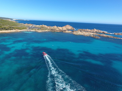 Jet Adventures Beauty in the Geographe Bay on board with Jet Adventures Eco Cruise