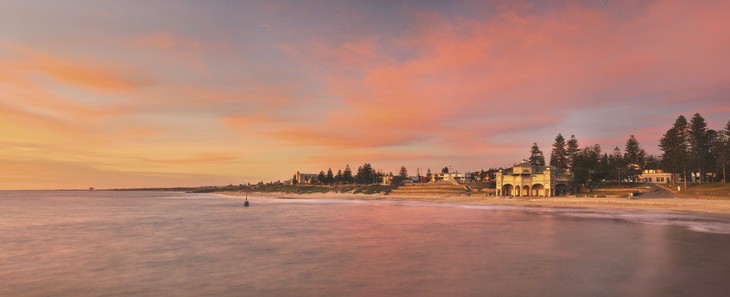 Cottesloe Beach Sunset Perth Western Australia