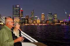 Enjoy an evening cruise on the Swan River with dinner included.  Book with Sightseeing Pass Australia for the best price today!