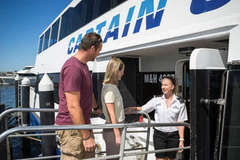 Enjoy a Captian Cook Cruise of the Swan River and discover Perth City