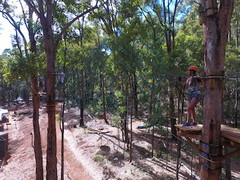 Trees Adventures near Perth is Australia's premier tree top adventure ropes experience can be booked online with Sightseeing Pass Australia