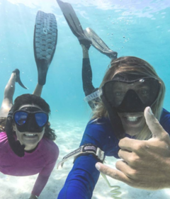 Grab a mate and join this 2 hour Coral Viewing & Snorkel tour!