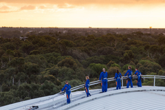 Spend an evening watching the sun go down in Adelaide with an amazing roof climb at Adelaide Oval.  Book your place on this tour with Sightseeing Pass Australia