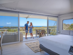 Discovery Parks Pinky's Beach Rottnest Island | Sightseeing Pass Australia Enjoy a short break stay at Discovery Park's Pinky's Beach on Rottnest Island these school holidays. Book with Sightseeing Pass Australia today.