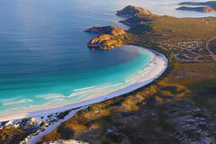 Cape Le Grand National Park from above on a Fly Esperance Scenic Flight