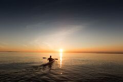 The Sunrise Byron Bay Sea Kayak Tour.  Book your tour today with Sightseeing Pass Australia for instant confirmation.