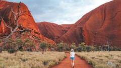 AAT Kings Uluru Morning Guided Base Walk.  Book this tour online & receive instant confirmation.  Visit Sightseeing Pass Australia for details.