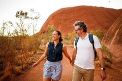 AAT Kings Uluru Morning Guided Base Walk.  Book this tour online & receive instant confirmation.  Visit Sightseeing Pass Australia for details.