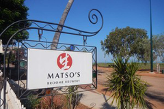 Enjoy an authentic Australian beer at Matso's brewery in Broome