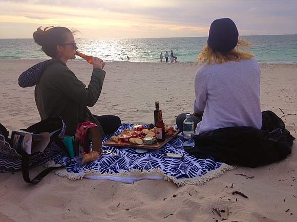 Samantha at the Beach in Perth