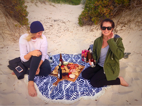 Sunset Picnic at the Beach with Samantha