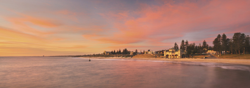 Cottesloe Beach Sunset Perth Western Australia