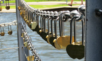 The Bell Tower's Love Locks