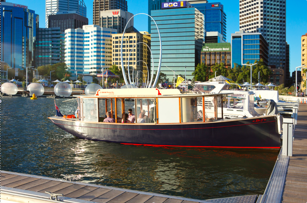 Cruise the Swan River on a ferry from Elizabeth Quay