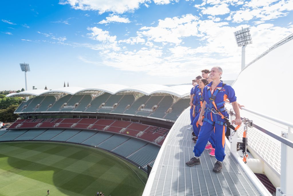 Adelaide Oval Roofclimb